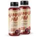 Gymqueen Mamma Mia Zero sauce 2x265ml low in calories without fat & without sugar for refining dishes or as a salad dressing vegetarian and lactose-free American BBQ American BBQ 265 ml (2 Series Pack)