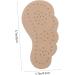 FOMIYES Non-Slip High Heel Shoe Pads - 6 Pairs Cushioned Forefoot Mats for Ultimate Comfort & Sweat Absorption - Buy Online on GoSupps.com