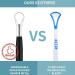 5-Piece Stainless Steel Double-Sided Tongue Scraper Set | Reusable Tongue Cleaner for Fresh Breath | International Shipping Available - Buy Online on GoSupps.com