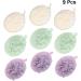 18 Pcs Bathing Accessories Set - Bath Sponge Flower Puff & Bubble Net for Ultimate Relaxation - Buy Online on GoSupps.com
