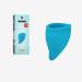 Fun Factory Menstrual Cup - Size A Klein Made in Germany 100% Medical Silicone - Comfortable Convenient & Hygienic - Turquoise 1 Piece - Buy Online on GoSupps.com