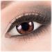 Meralens brown Circle Lenses Pretty Hazel with case without prescription 14mm Big Eyes colored contact lenses