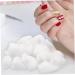 FRCOLOR Cotton Balls - Jumbo Absorbent Cotton Balls for Nails & Makeup | Bulk Cotton Balls for Face - Perfect Manicure Tools - Buy Online on GoSupps.com
