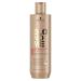 Schwarzkopf Professional BLONDME All Blondes Rich Shampoo Colored Lightened Bleached Hair 3D Bond Creation Technology Cashmere Proteins Smooths Cuticle Nourishing Purifying 300 ml