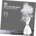 Healeved 2pcs Beauty Steaming Face Instrument Hot Spray Hydrating Facial Sprayer White - Buy Online on GoSupps.com