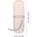 Buy Zerodeko Transparent Washing Cup & Toothbrush Travel Storage Rack - Pink | International Shipping Available - Buy Online on GoSupps.com