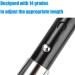 UracoN MidiLi Double Adjustable Forearm Crutches - Plastic Handle Crutches Adults Crutch Pair Crutches Black Open Cuff Crutches for Standard and Tall Adults - Buy Online on GoSupps.com