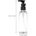 PRETYZOOM 4pcs 100ml Refillable Pump Dispenser Bottles - Ideal for Lotion, Massage Oil, Shampoo - Black Round Containers - Buy Online on GoSupps.com