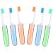 Travel Toothbrush Set - 6 Portable Foldable Soft Bristle Toothbrushes for Camping & Travel - Buy Online on GoSupps.com