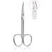 CUTICLE SCISSORS curved chrome plated manicure 1 pc Professional manicure scissors - Buy Online on GoSupps.com