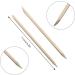 BetterJonny 300 Pieces 4.5 inch Nail Cuticle Pusher Nail Art Orange Wood Stick Sticks Cuticle Pusher Remover Manicure Pedicure Tool - Buy Online on GoSupps.com