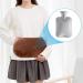 IWILCS Hot Water Bottle with Plush Waist Warmer Cover - Brown - Buy Online on GoSupps.com