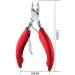 CAREOR Precision Toenail Clippers for Thick or Ingrown Nails - Chiropodist Style Nipper for Fungus Toe Nails - Soft Rubber Handle - Buy Online on GoSupps.com