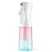 Uraqt spray bottle 200 ml atomizer spray bottle hair small salon water spray spray bottle hair water spray bottle spray bottles for hairstyles plants for cleaning (200 ml-color gradient pink green)