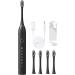 Best Electric Toothbrush for Adults - 6 Modes Smart Timer IPX7 4 Brush Heads - Long Lasting 15-Day Charge - Buy Online on GoSupps.com