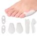 Tailor's Bunion Shield Spacers - Dr. Fibio Bunion Corrector 6 Pcs Soft Toe Separators & Bunion Cushions Fast Bunion Relief One Size Fits All Bunionette Treatment - Wear with Shoes