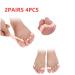 VIEEL Orthopedic Bunion Corrector Gel Toe Stretcher - 3 Pairs, Beige - Buy Online on GoSupps.com