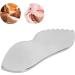 Premium Stainless Steel Gua Sha Facial Tool with Comb Teeth | Massage for Face Neck & Lips | Travel Bag Included - Buy Online on GoSupps.com