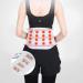 Wgust Adjustable Lower Back Support Belt - Breathable Lumbar Support for Pain Relief | Light Gray M/Medium - Buy Online on GoSupps.com