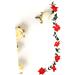 Zerodeko 3pcs String Artificial Flower Garland Decorated Garland Christmas Flower Garland Holiday Garland Office Decorations Christmas Garland Guirnaldas Para Ornament Window Flower Vine As Shownx3pcs mediumx3pcs - Buy Online on GoSupps.com