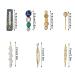 20 Women's Pearl Hair Clips - Fashion Hair Pins & Vintage Decorative Gold Clips for Weddings & Valentine's Day - Buy Online on GoSupps.com