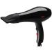 Hair Dryer Professional Ionic Hairdryer 1900W Salon Fast Blow Dryers 3 Heat 2 Speed Settings Low Noise AC Motor with Hair Nozzle Black for Hairstylist Dresser Home 2.0m Long Cable Fast Drying Small - Buy Online on GoSupps.com