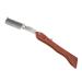 Light rosewood bart hairdresser hand razor for men with a stable comfortable handle intimate design high-quality material small-bearing