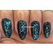 Bluesky Nail Gel Polish Chameleon Flakes Galaxy 07 UV LED Soak Off 10ml Black Base is required for the effect in photo - Buy Online on GoSupps.com
