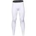 ARSUXEO Men's Compression Tights Running Pants Baselayer Legging - White, Size Medium - Buy Online on GoSupps.com