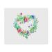 x 'Flower Heart' Microfiber Lens/Glasses Cleaning Cloths (LC00020916)