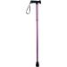 Deluxe 4-Part Folding Adjustable Aluminium Metallic Compact Walking Stick Cane for Men Ladies and Women with Soft Grip Gel Handle 33.5 37.5 Pink - Buy Online on GoSupps.com