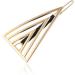 YAZILIND Geometric Triangle Hair Clips Set - Women's Alloy Hair Accessories - Buy Online on GoSupps.com
