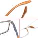 Multifocal Sports Style Reading Glasses Blue Light Blocking Glasses For Unisex TR90 Flexible computer Readers(Couleur:Clear Grandeur:0.0x) - Buy Online on GoSupps.com