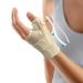 INSTINNCT Wrist Thumb Support Brace for Men & Women Fully Adjustable Thumb Brace with Thumb Flexible Support for Thumb & Hand Discomfort Fatigue Fits Both Right Hand and Left Hand Beige(Single) One Size