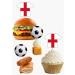 England Football Party Food & Cupcakes Picks Decorations Toppers Euro World Cup (pack of 14) - Buy Online on GoSupps.com