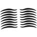  FRCOLOR FRCOLOR 240 Pairs Makeup Tape Black Eyeliner Stickers Smoky Makeup Stickers Black Eyeliner Sticker Cat Eye Waterproof Smoky Eyeliner Stickers - Buy Online on GoSupps.com