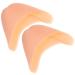 Baluue Pair of Forefoot Pads Silicone Forefoot Pad Soft Metatarsal Pads for Reducing Forefoot Pain Soft Gel Cushioning Shoe Inserts for Running Hiking High Heels