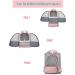 Tecageaon Pet Backpack Carrier for Small Cats Dogs Rabbit Ventilated Design Safety Straps Buckle Support Collapsible Designed for Travel Hiking Walking & Outdoor Use (Pink) - Buy Online on GoSupps.com
