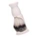 Didiseaon 1 Set Beard Brush Set Shave Brush Holder Beard Brushes Salon Shave Shaving Brush Shave Brush and Stand Shaving Brush and Stand Barber Brush Plastic Bracket White Man Male