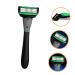 1 Set Razor Shavers for Men - Stainless Steel Manual Hair Clippers with Rubber Handle - Perfect for Smooth Shaving - Buy Online on GoSupps.com