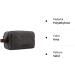 BAGSMART Men's Travel Toiletry Bag Organizer | Water-Resistant Dopp Kit in Grey Medium - Buy Online on GoSupps.com