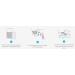 AKORD Slim Adult Diaper Disposal System - White | JANM280DAEA - Buy Online on GoSupps.com