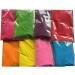 Colored Powder - 100 g of Each Color - Pink Orange Yellow Teal Blue - For Toss Fun Run War Party & Festival - Pack of 8 Bags - 800 g in Bulk (1) - Buy Online on GoSupps.com