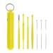 MACIMO 7PCS Ear Cleaner Earwax Removal Tool Earpick Curette Reusable Ear Cleaning Spring Spoon Ear Pick Cleanser Care (Color : B)