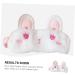 Healifty Bunny Ears Silk Eye Mask - Girl Stuffed Animals Sleeping Mask - Plush Material Blackout Eye Cover - Portable Fluffy Sleeping Mask - White 01 - Buy Online on GoSupps.com
