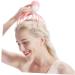Frcolor 2-in-1 Scalp Massage Brush - Scratchy Scalp Massager & Shampoo Applicator - Pink ABS Baby Octopus Design for Ultimate Relaxation - Buy Online on GoSupps.com