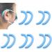 10pcs Silicone Ear Clocks - Anti-Slip Ear Protection Caps & Soft Mask Retainers - Blue Hike Hook Extension Buckles - Buy Online on GoSupps.com