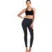 ECHOINE Women's Tummy Control High Waist Yoga Legging - Buttery Soft Workout Pants - Heather Large - Buy Online on GoSupps.com