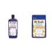 Dr Teal's lavender foaming bath 1000 Milliliter & (DRTE4) Vitamin C Epsom Salt 1.36 kilogram