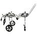 Dog Wheelchair for Back Legs Adjustable Hip Support Harness for Canine Aid Arthritis for Small Medium Large Dogs Rehab Poor Stability Dogs Walking Cart Wheel Chair S (S) ()